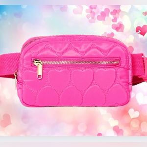 Target Wild Fable Hot Pink Heart Belt Bag